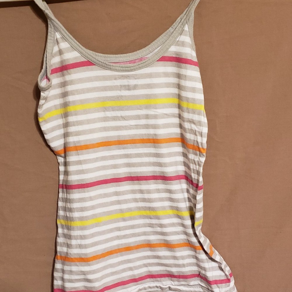 Tank Top shirt, Size Small (3-5), Multicolored, OP
